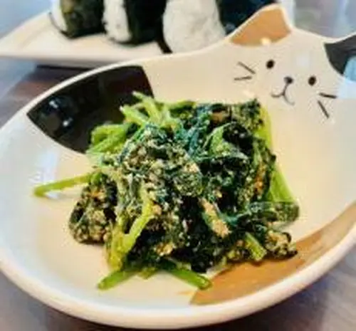 芝麻拌菠菜